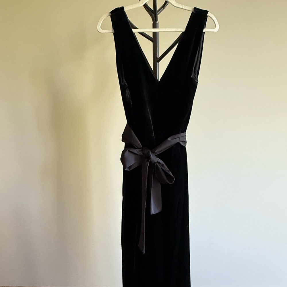 J. Crew Elegant Velvet Jumpsuit